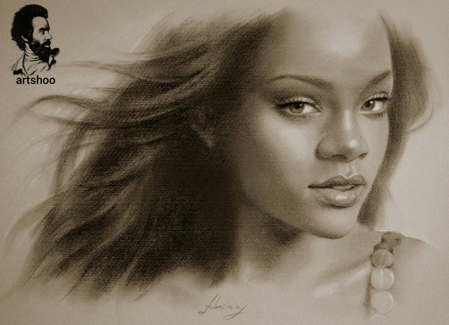 آموزش نقاشی سیاه قلم